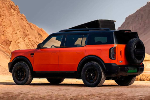 Кроссовер Ford Bronco EV дебютирует в Китае в виде гибрида и электрокара