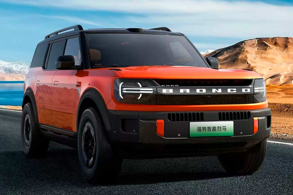 Кроссовер Ford Bronco EV дебютирует в Китае в виде гибрида и электрокара